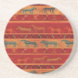 Dessous De Verre En Grès Mustangs Gypsy Sauvages