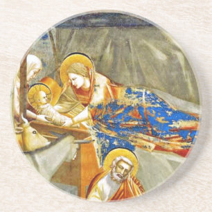 Dessous De Verre En Grès Nativité Naissance de Jésus