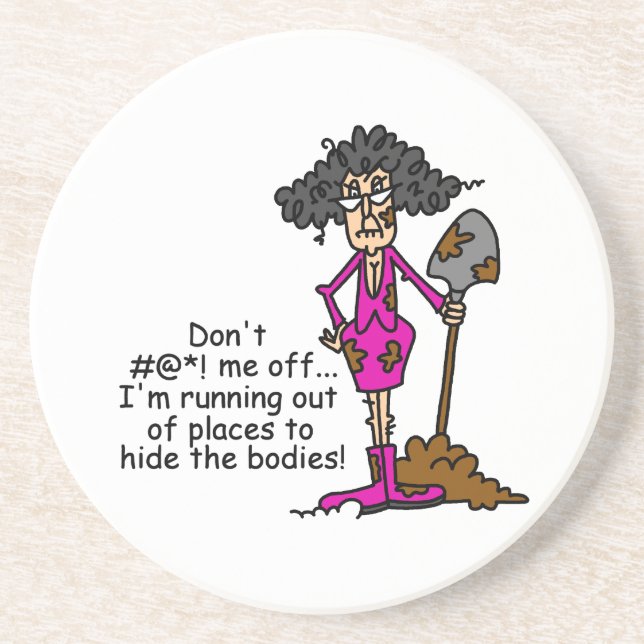 Dessous De Verre En Grès Ne me manque pas (Devant)