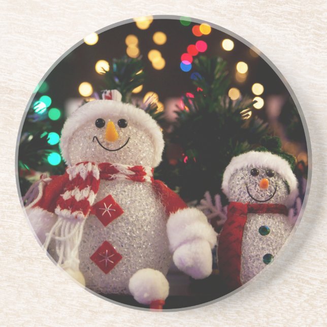 Dessous De Verre En Grès Noël 035 (Devant)