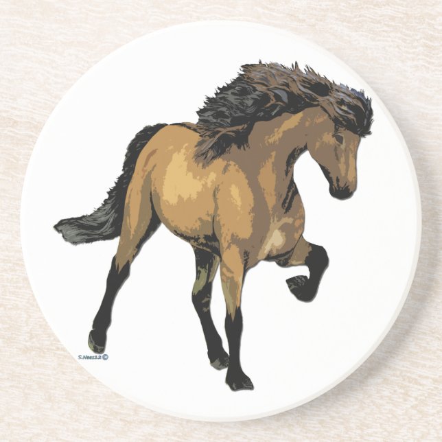 Dessous De Verre En Grès Nouvelle Vogue (Devant)