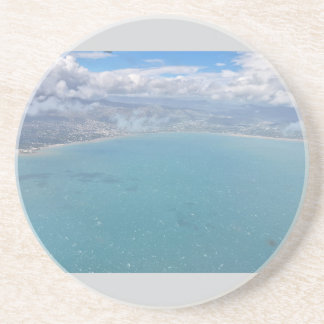 Dessous De Verre En Grès Nuages et courants