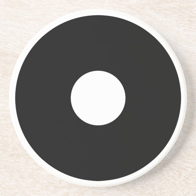 Dessous De Verre En Grès Oeil de serpent (Devant)