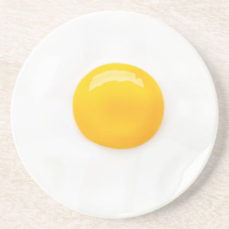 DESSOUS DE VERRE EN GRÈS OEUF FUIÉ 2