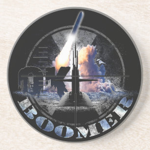 Dessous De Verre En Grès OK BOOMER US Navy Nuclear Sub-Force