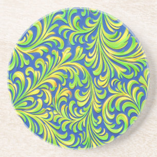 Dessous De Verre En Grès orné-décoratif