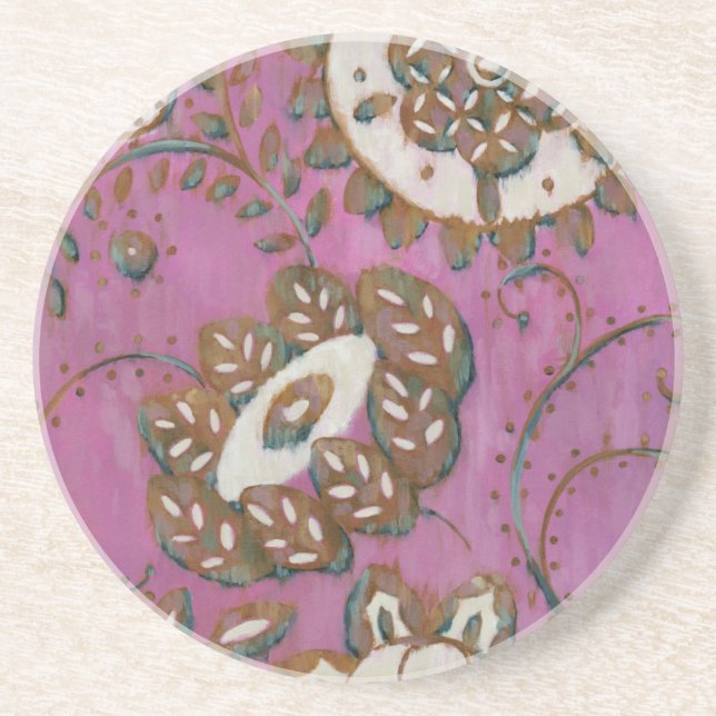 Dessous De Verre En Grès Ornement radiant II (Devant)