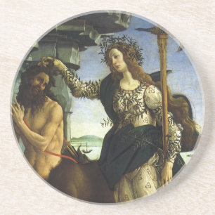 Dessous De Verre En Grès Pallas et le Centaure de Sandro Botticelli