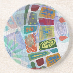 Dessous De Verre En Grès Panneaux Midway III