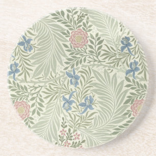 Dessous De Verre En Grès Papier peint floral de William Morris Larkspur