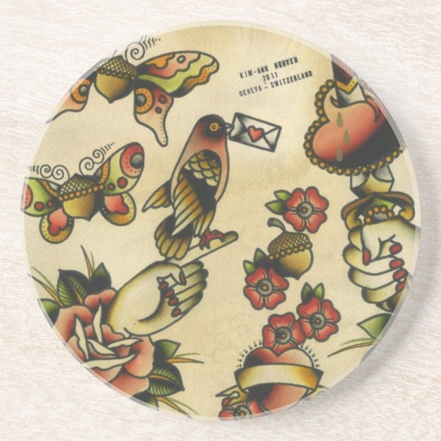 Dessous De Verre En Grès Papigland (Devant)