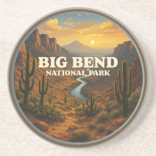 Dessous De Verre En Grès Parc national Big Bend