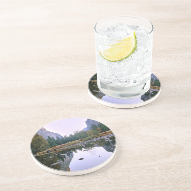 Dessous De Verre En Grès Parc national de Yosemite (Côté)