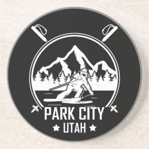 Dessous De Verre En Grès Park City Utah ski