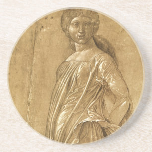 Dessous De Verre En Grès Parnasse, Muse dansante par Andrea Mantegna