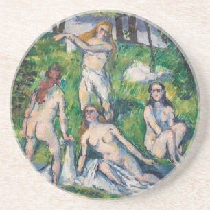 Dessous De Verre En Grès Paul Cezanne - Quatre baigneuses