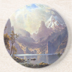 Dessous De Verre En Grès Paysage vintage, lac Tahoe par Albert Bierstadt