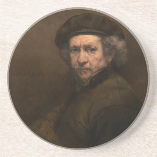 Dessous De Verre En Grès Peintre néerlandais Rembrandt Maître de l'Âge d'or