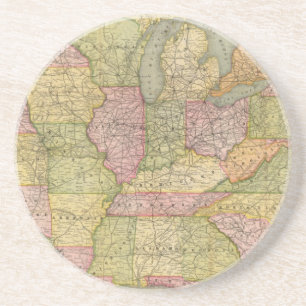 Dessous De Verre En Grès Pennsylvanie 6