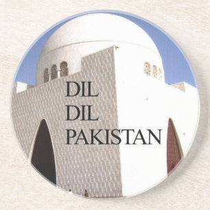 Dessous De Verre En Grès Père de la Nation : Mazar-e-Quaid