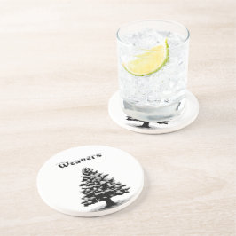 Dessous De Verre En Grès Personnalisable