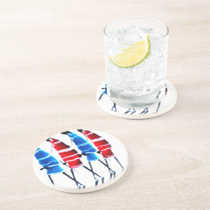 Dessous De Verre En Grès Personnes heureuses Masai Morans.png