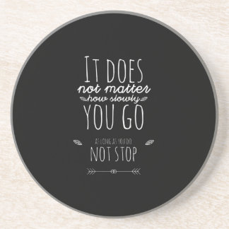 Dessous De Verre En Grès Peu importe combien de temps vous allez