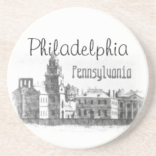 Dessous De Verre En Grès Philadelphie, Pennsylvanie