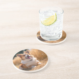 Dessous De Verre En Grès Photo personnalisée pour animaux