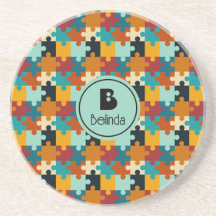Pièces de puzzle esthétique vintage Motif