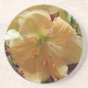 Dessous De Verre En Grès Pink Lily Bouquet Coasters