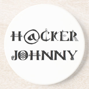 Dessous De Verre En Grès pirate informatique johnny