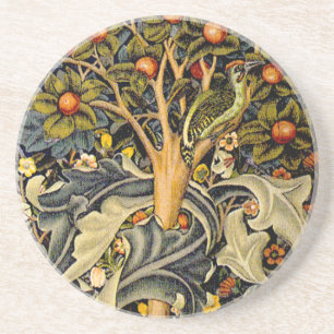 Dessous De Verre En Grès Piverts vintages de William Morris