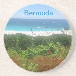 Dessous De Verre En Grès Plage de Horseshoe Bay, Bermudes