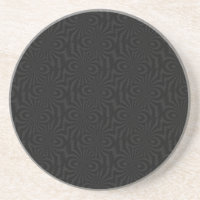 Plaine et motif tordu noir simple de velours