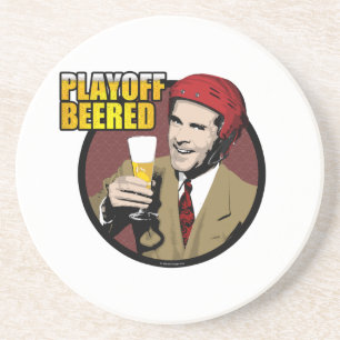Dessous De Verre En Grès Playoff de hockey Beauté