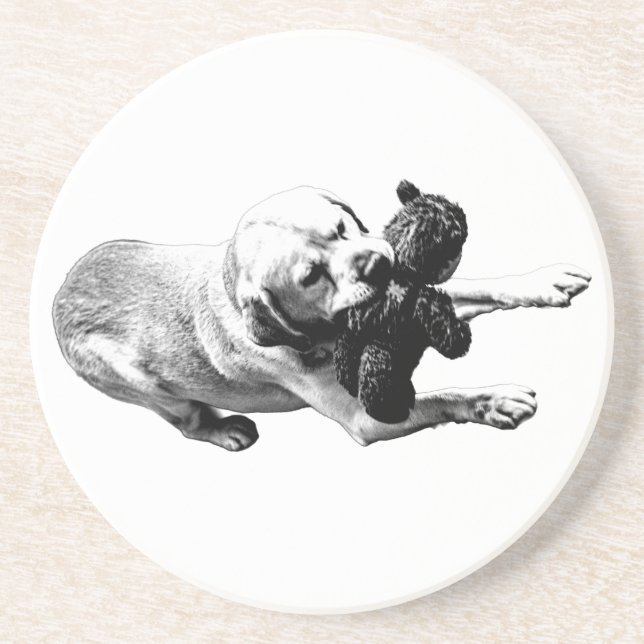 Dessous De Verre En Grès Poignée de prix (Devant)