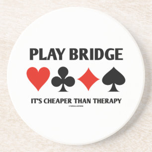 Dessous De Verre En Grès Pont de jeu il est meilleur marché que la thérapie