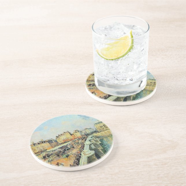 Dessous De Verre En Grès Pont Neuf, Après-midi, Sunlight Camille Pissarro (Côté)