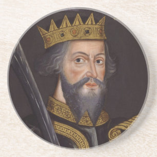 Dessous De Verre En Grès Portrait du roi Guillaume I Le Conquérant