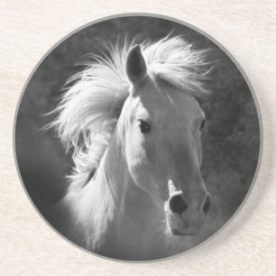 Dessous De Verre En Grès Portrait V de cheval