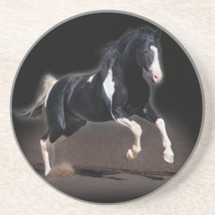 Dessous De Verre En Grès Portrait VIII de cheval