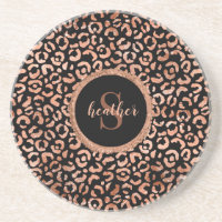 Poster de animal Monogram Chic Leopard