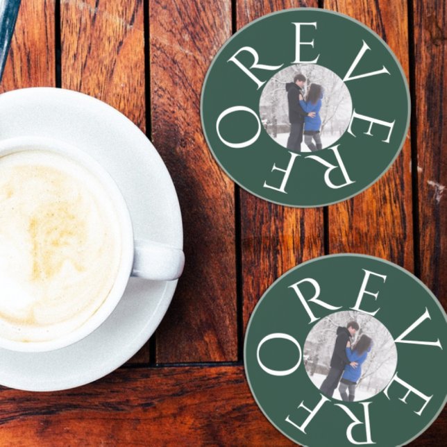 Dessous De Verre En Grès Pour toujours : Couple Photo (Créateur téléchargé)