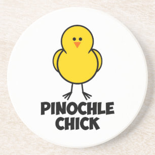 Dessous De Verre En Grès Poussin de Pinochle