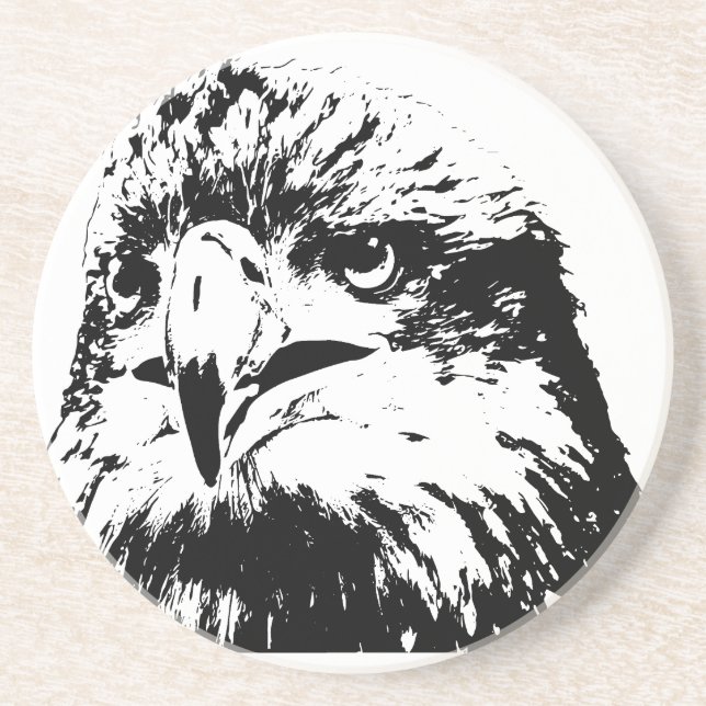 Dessous De Verre En Grès prédateur (Devant)