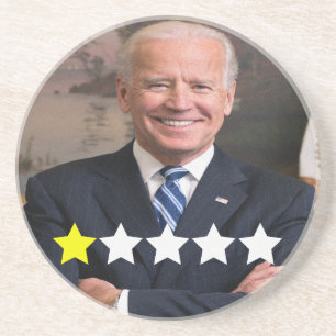 Dessous De Verre En Grès Président Joe Biden Approbation