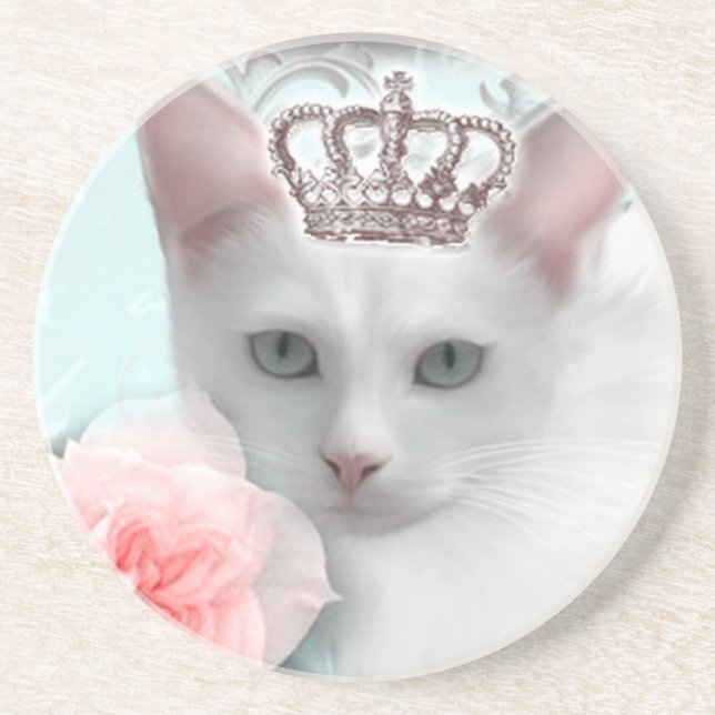 Dessous De Verre En Grès Princesse de neige (Devant)