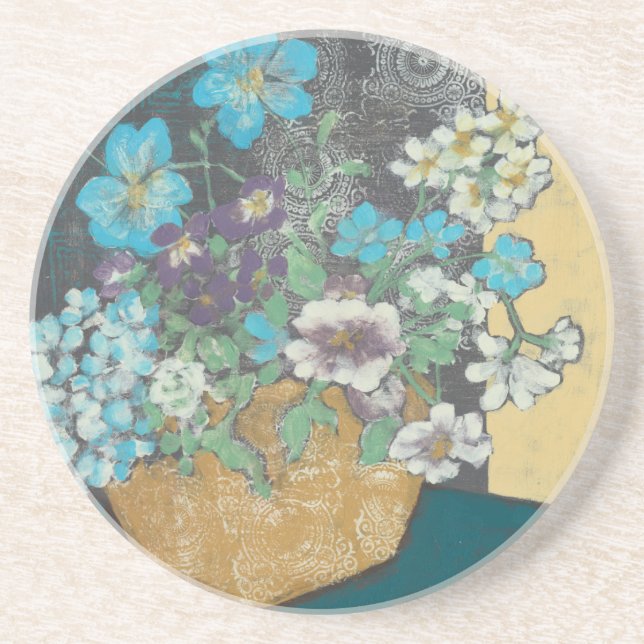 Dessous De Verre En Grès Printemps riche I (Devant)