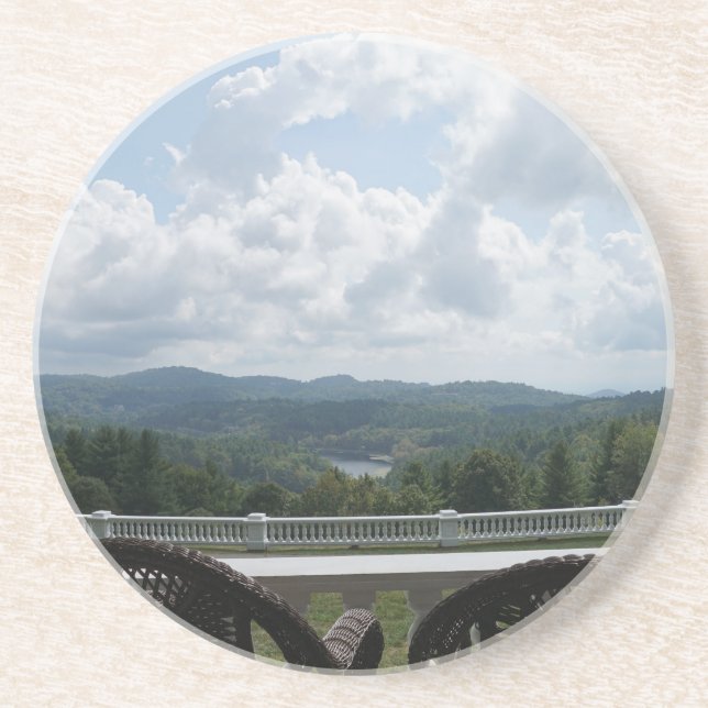 Dessous De Verre En Grès Profitez de la vue ! (Devant)